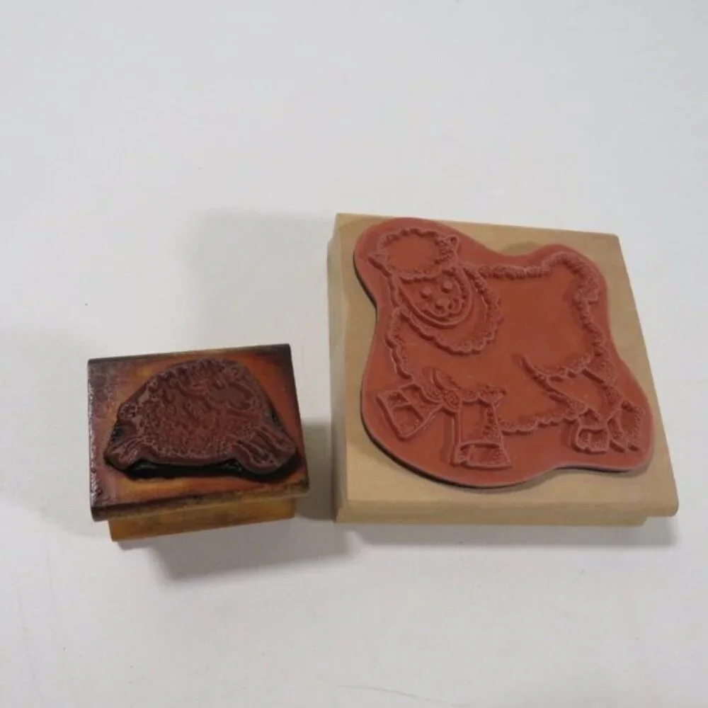Rubber Stamps sheep rubber